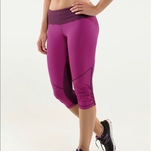 Lululemon Run: For Your Life Crop Leggings